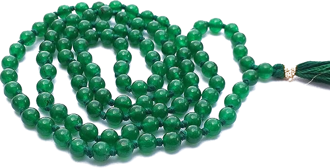 Green Jade Mala