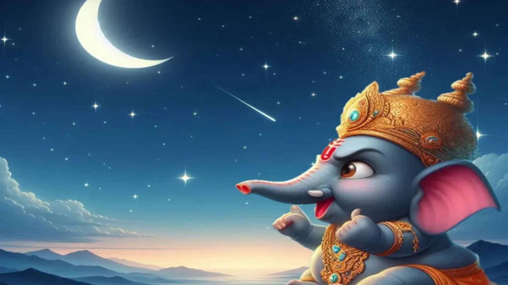 Chandra mantra for Ganesh Chathurthi