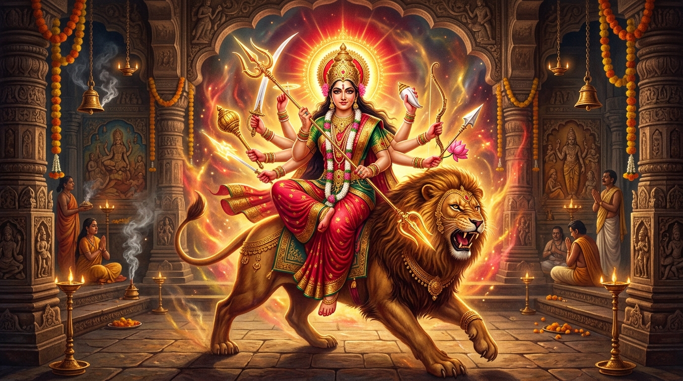 Durga Dvatrimshan-Nama Mala - Maa Durga