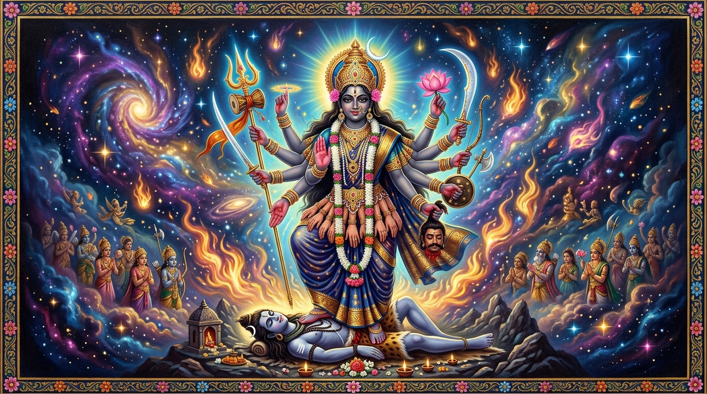 Maa Kali Ashtakshari Mantra - Maa Kali