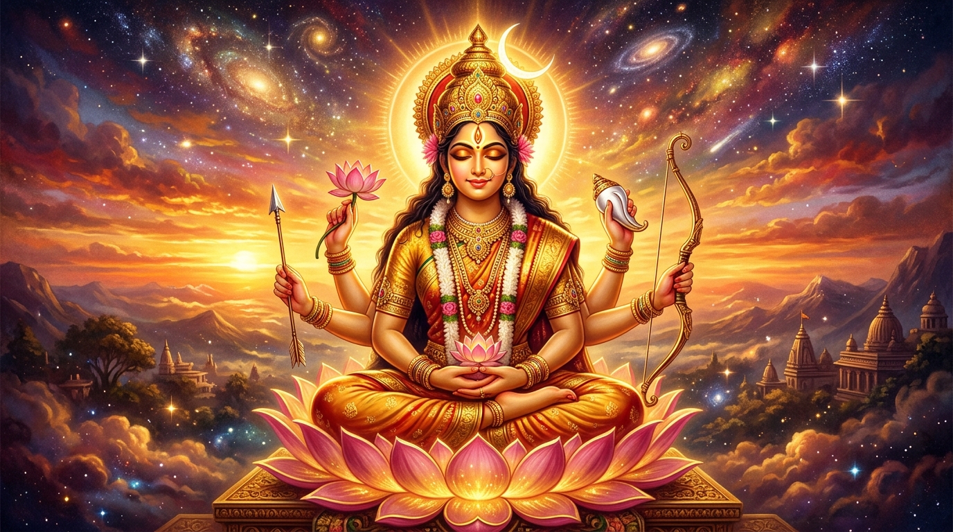 Maa Durga Dhyana Mantra - Maa Durga (Simhavahini)