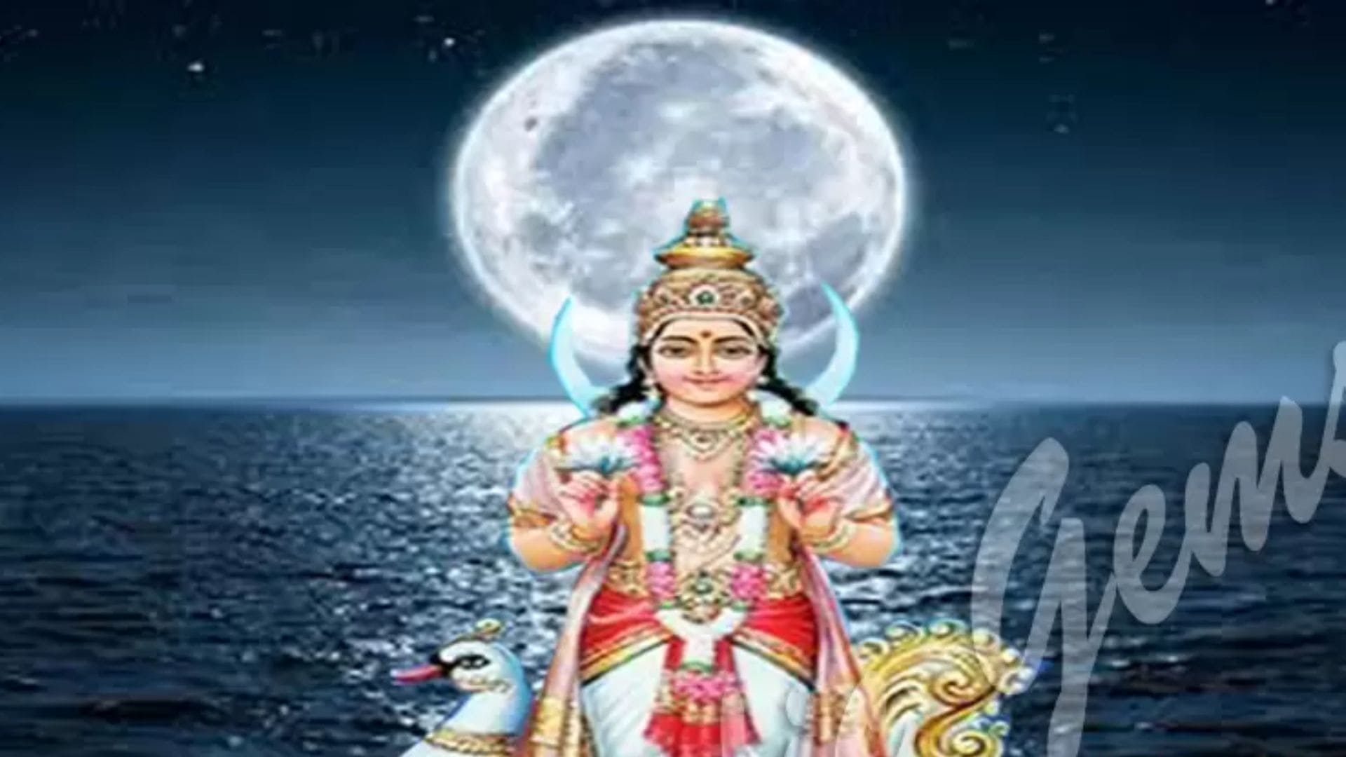 Moon or Chandra mantra