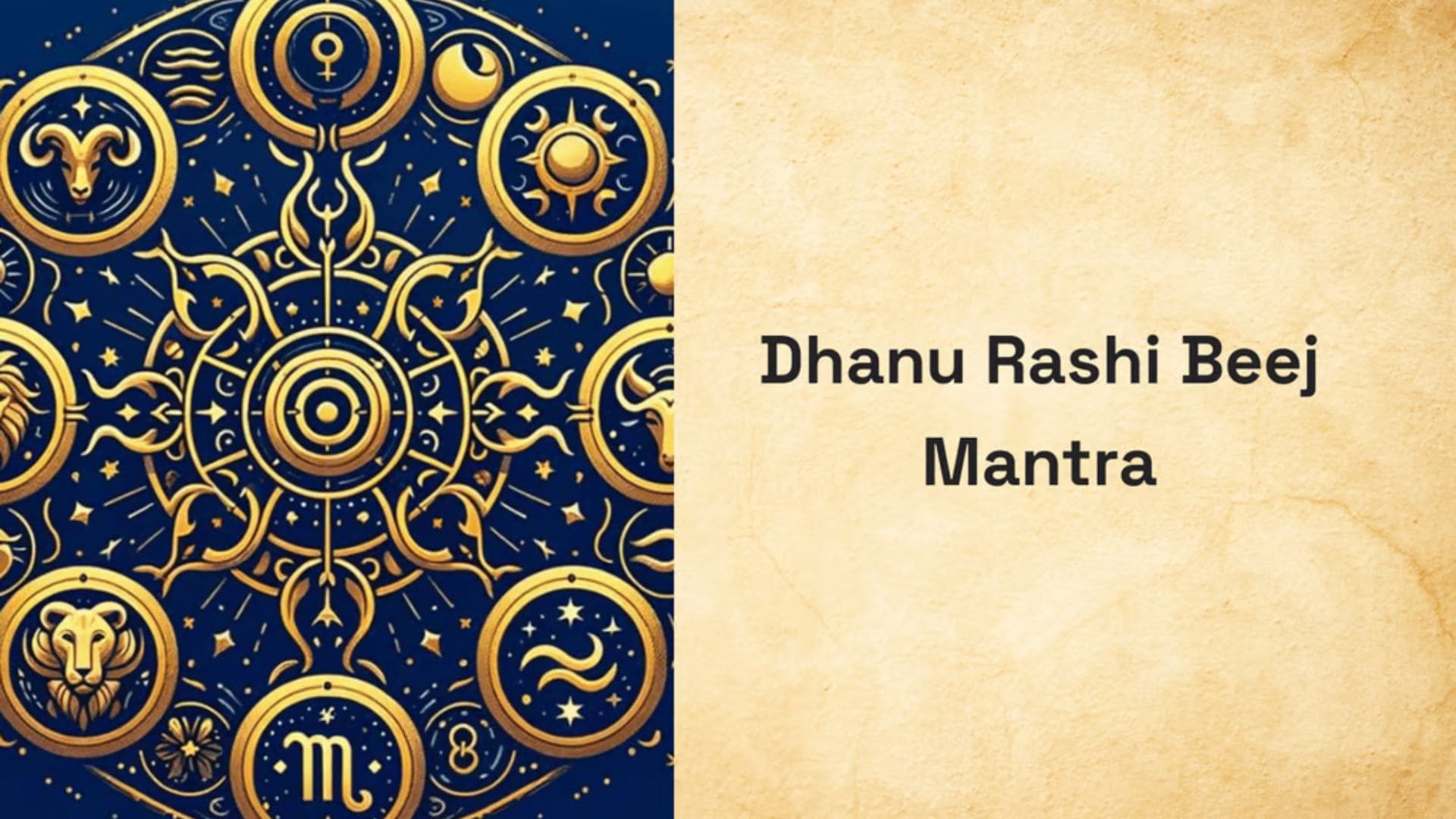 Sagittarius or Dhanu Rashi Beej Mantra